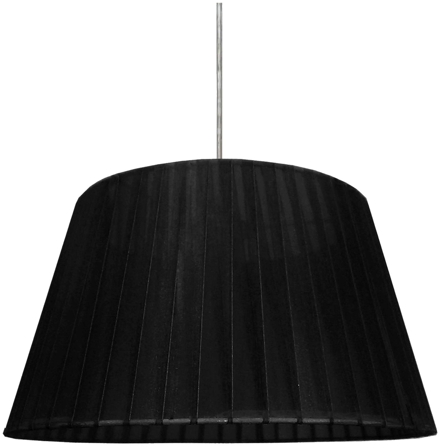 Candellux Tiziano lampada sospesa 1x60 W nero 31-27122