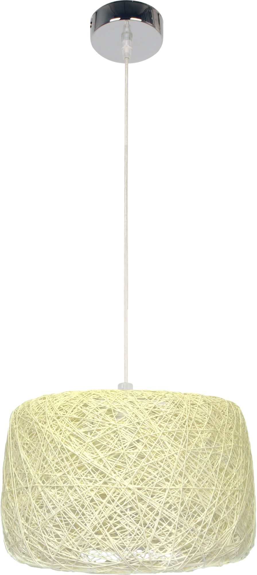 Candellux Panda lampada sospesa 1x60 W crema 31-51141