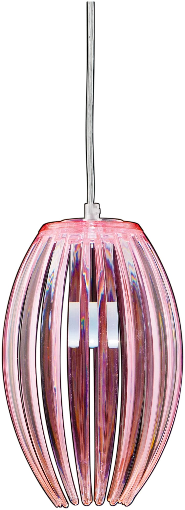 Candellux Abuko lampada sospesa 1x60 W rosa 31-55548