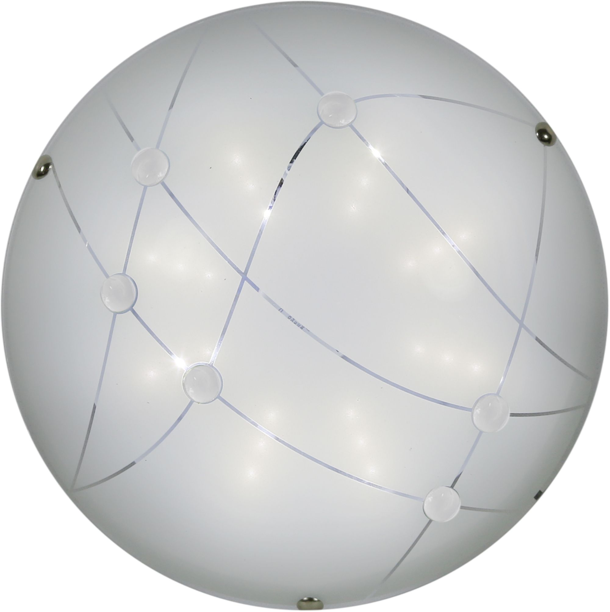 Candellux Duca plafoniera 1x10 W bianco-trasparente 13-54180