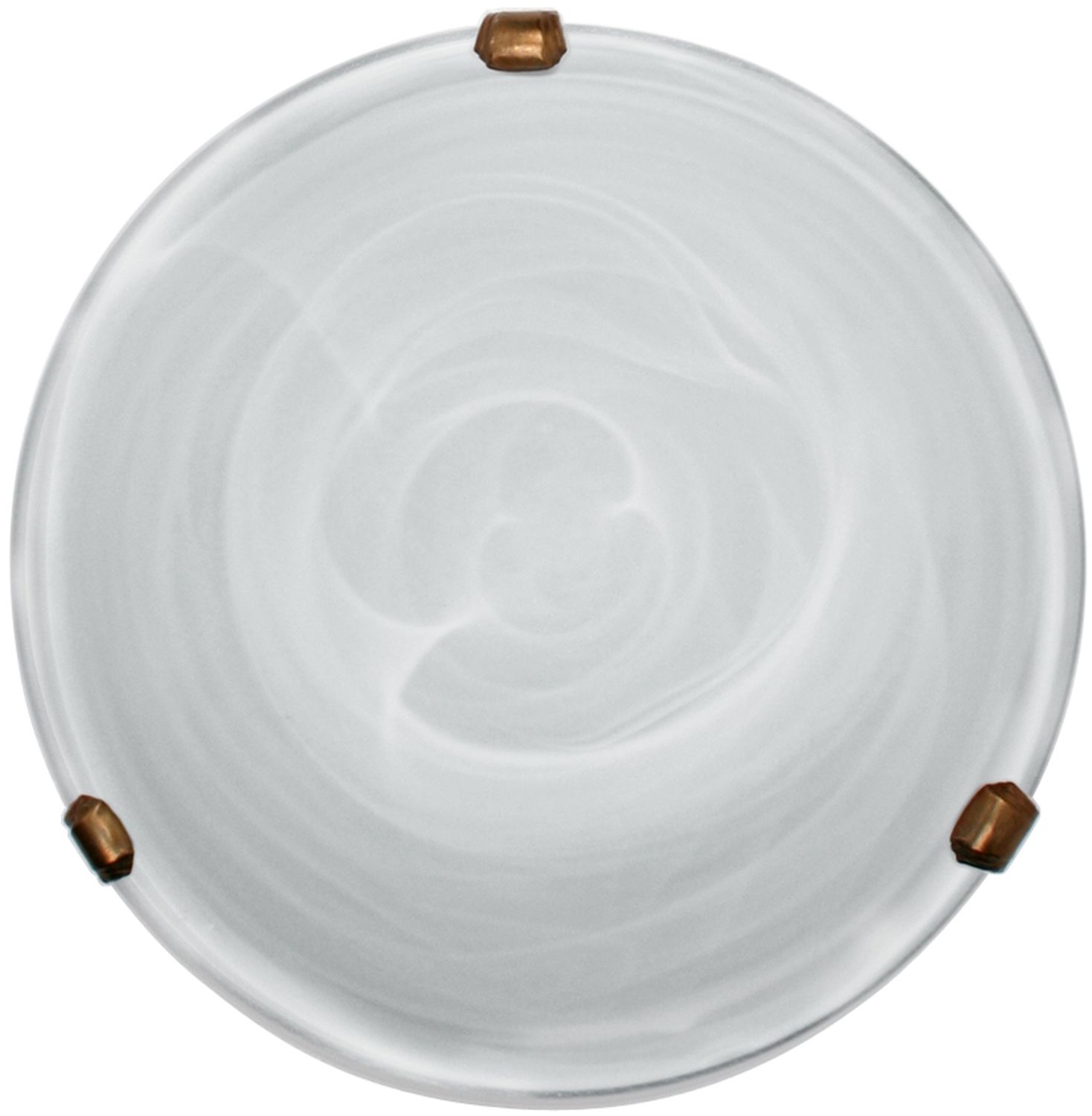 Candellux Duna plafoniera 1x60 W bianco-verderame 13-38701