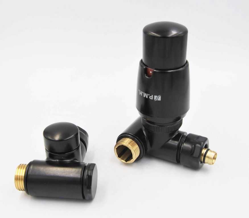 P.M.H. Inter set termostatico nero INTER-LB