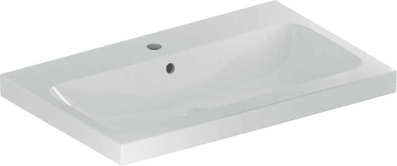 Geberit iCon lavabo 75x48 cm rettangolare da mobile bianco 501.835.00.1