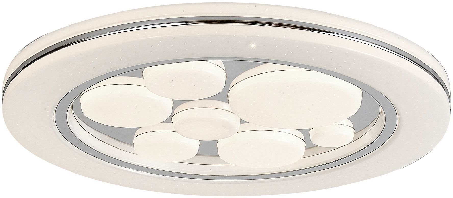 Rabalux Lagertha plafoniera 1x36 W bianco-cromo 2012