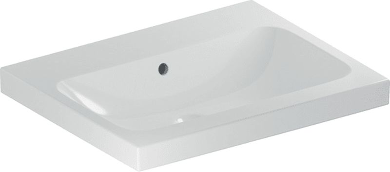 Geberit iCon lavabo 60x48 cm rettangolare da appoggio bianco 501.847.00.3