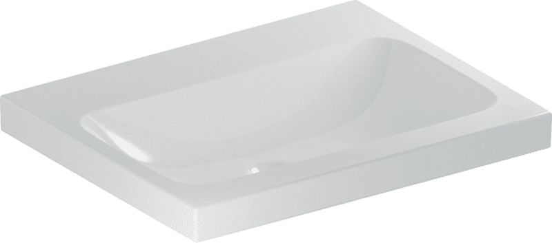 Geberit iCon lavabo 60x48 cm rettangolare da appoggio bianco 501.847.00.7