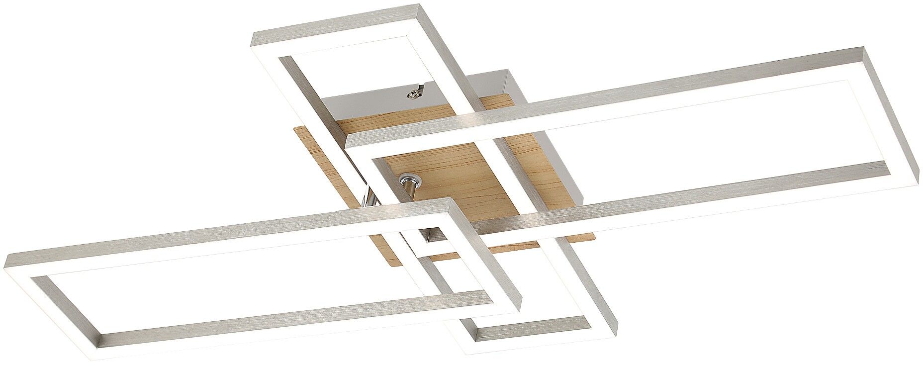 Rabalux Ashton lampada da soffitto 1x24 W bianco-cromo 6590
