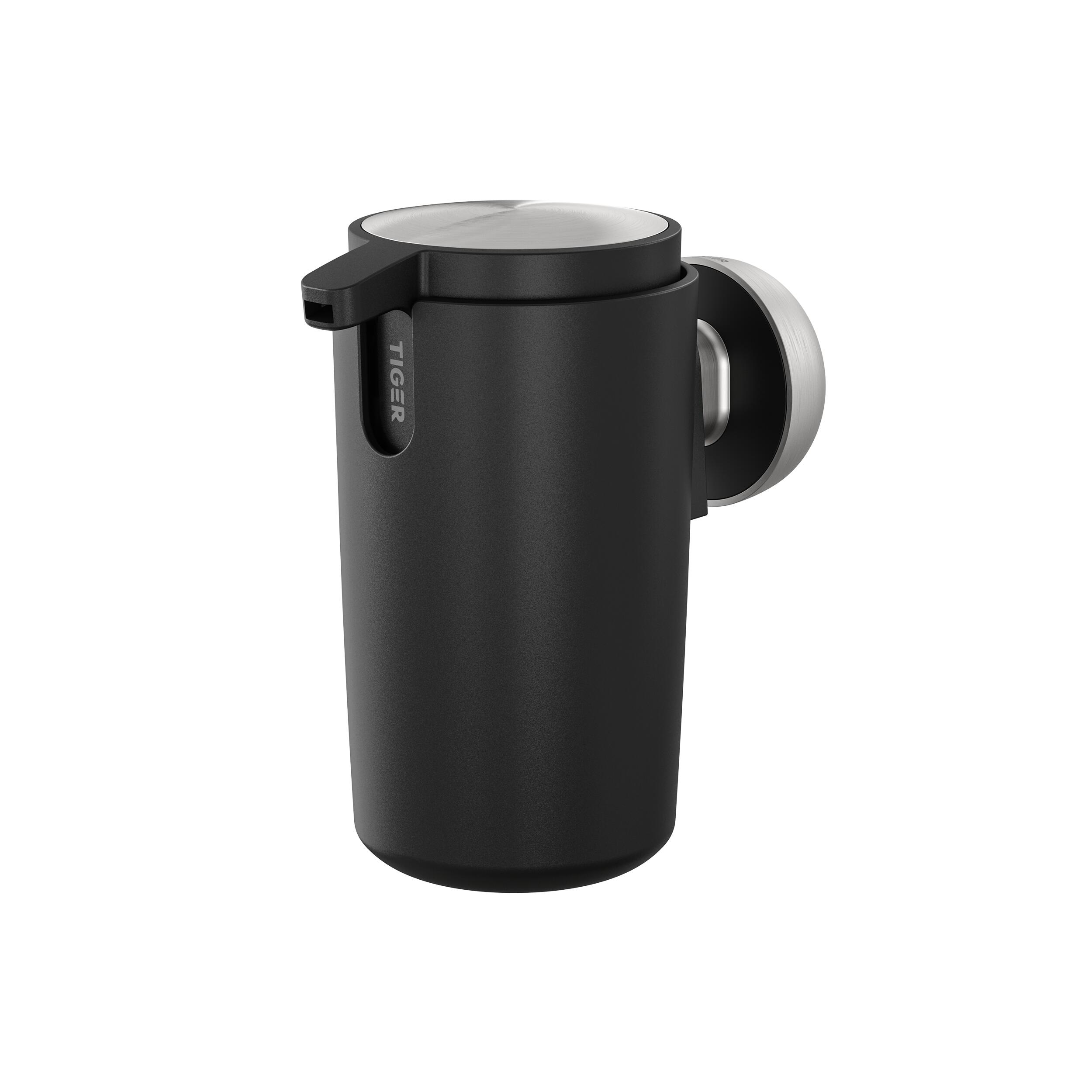 Tiger Cooper dispenser di sapone liquido 175 ml nero-acciaio 800236