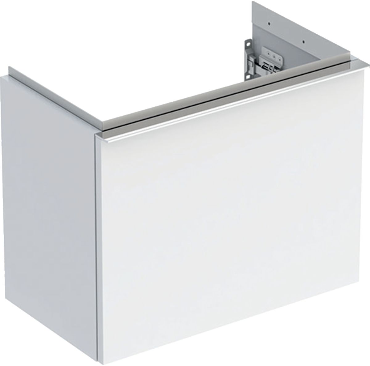 Geberit iCon armadietto 52x30.7x41.5 cm sottolavabo sospeso bianco -cromo 502.302.01.2