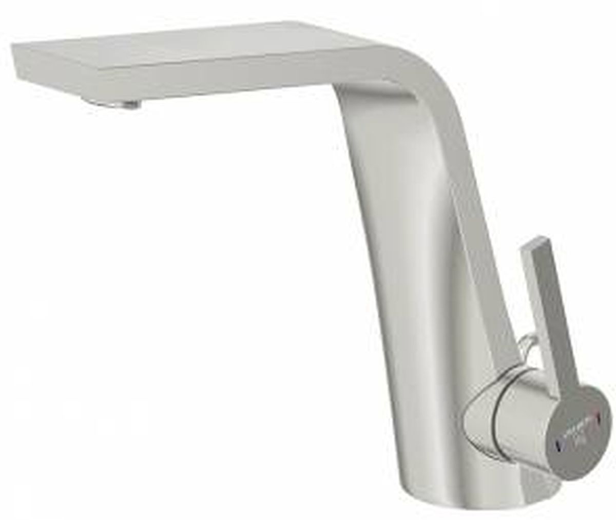 Steinberg 260 rubinetto per lavabo verticale Brushed Nickel 26010101BN