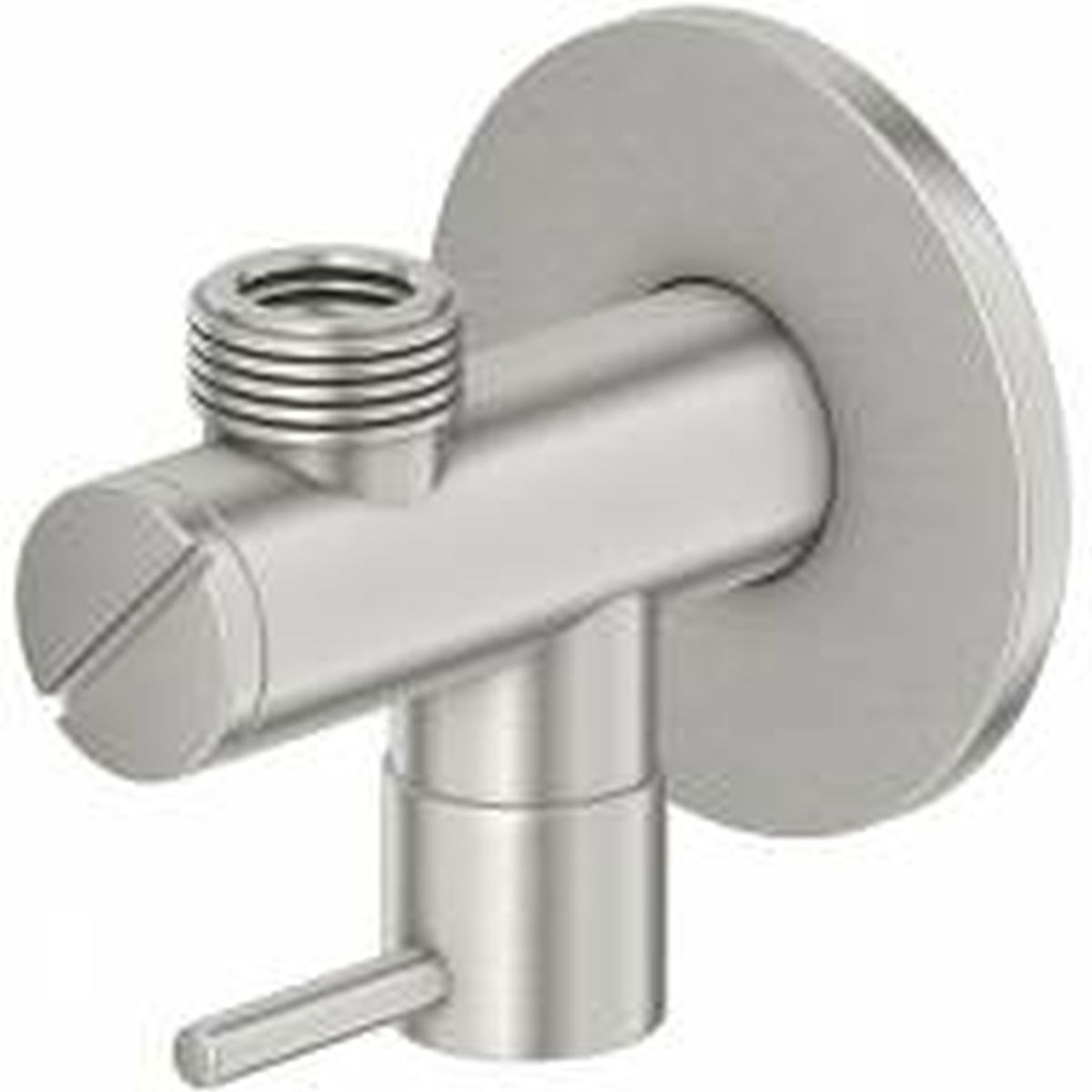 Steinberg 100 rubinetto d'arresto angolare a parete Brushed Nickel 1001640BN