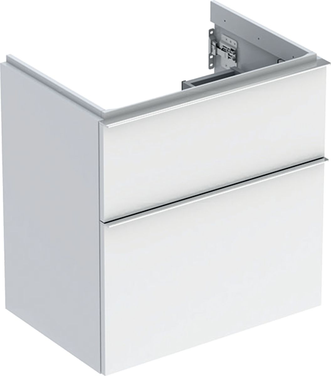 Geberit iCon armadietto 59.2x41.6x61.5 cm sottolavabo sospeso bianco -cromo 502.307.01.2