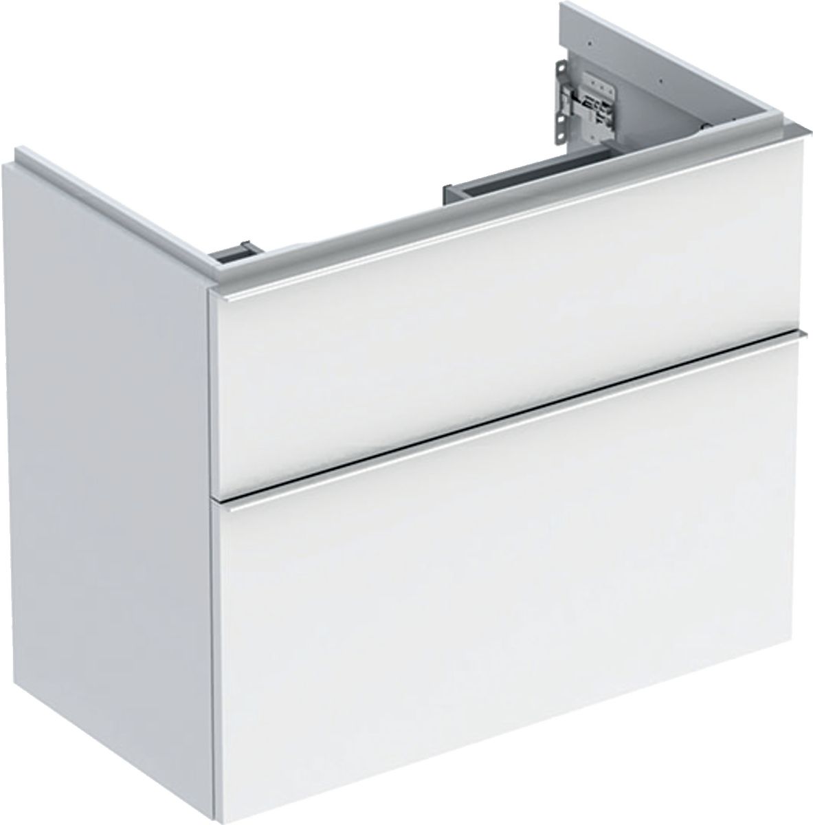 Geberit iCon armadietto 74x41.6x61.5 cm sottolavabo sospeso bianco -cromo 502.308.01.2