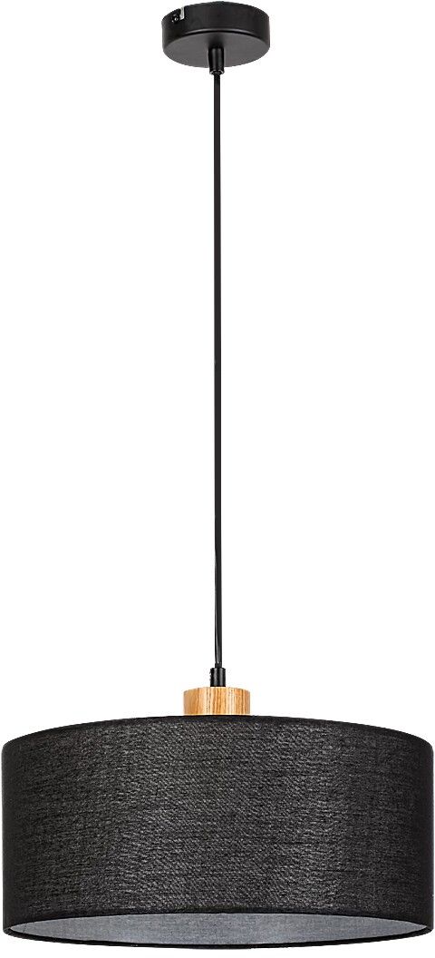 Rabalux Miguel lampada sospesa 1x40 W nero-legno 3247