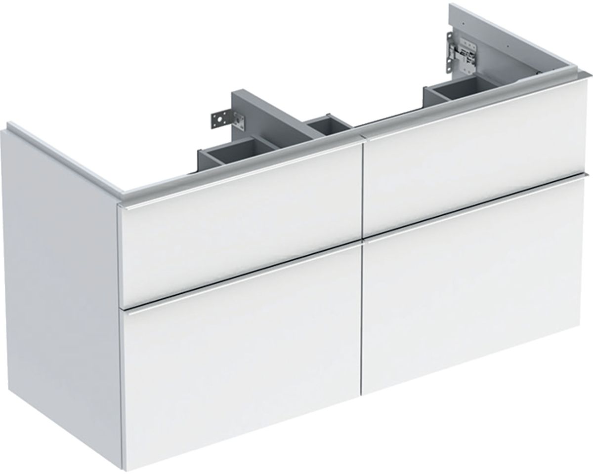Geberit iCon armadietto 118.4x47.6x61.5 cm sottolavabo sospeso bianco -cromo 502.309.01.2