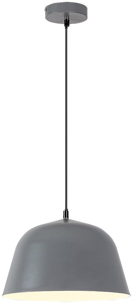 Rabalux Malia lampada sospesa 1x60 W grigio/cenere 3095