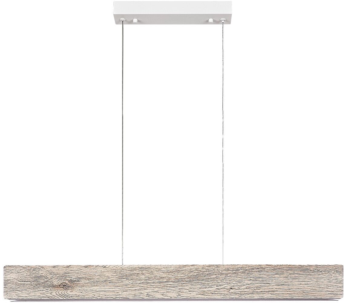 Rabalux Cinnamon lampada sospesa 1x34 W bianco-legno 3091