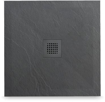 Balneo Stone Tray piatto doccia quadrato 90x90 cm grigio STFDG909025