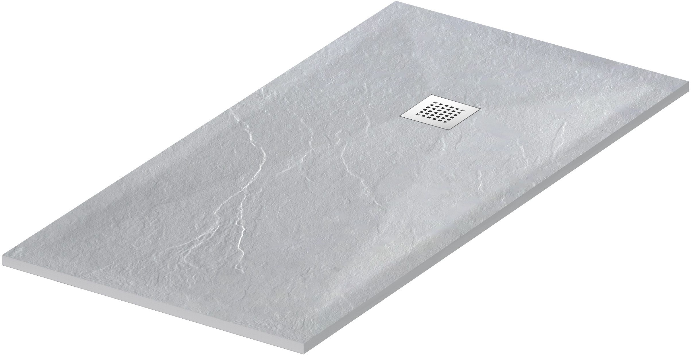 Balneo Stone Tray piatto doccia rettangolare 100x90 cm grigio STFLG9010025