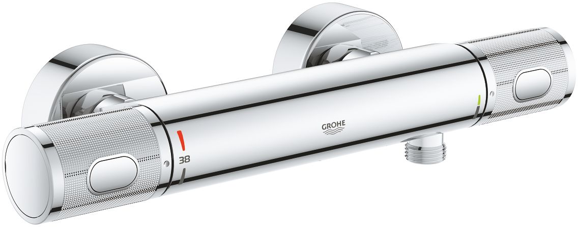 Grohe Precision rubinetto per doccia a parete con termostato StarLight Chrome 34790000