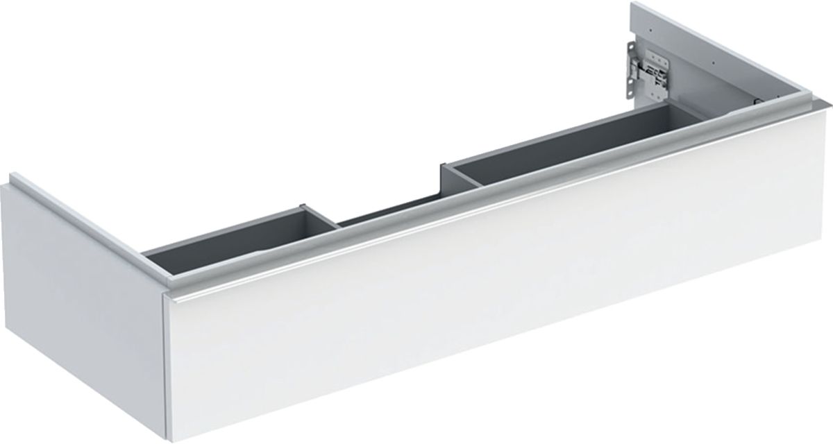 Geberit iCon armadietto 118.4x47.6x24.7 cm sottolavabo sospeso bianco -cromo 502.313.01.2