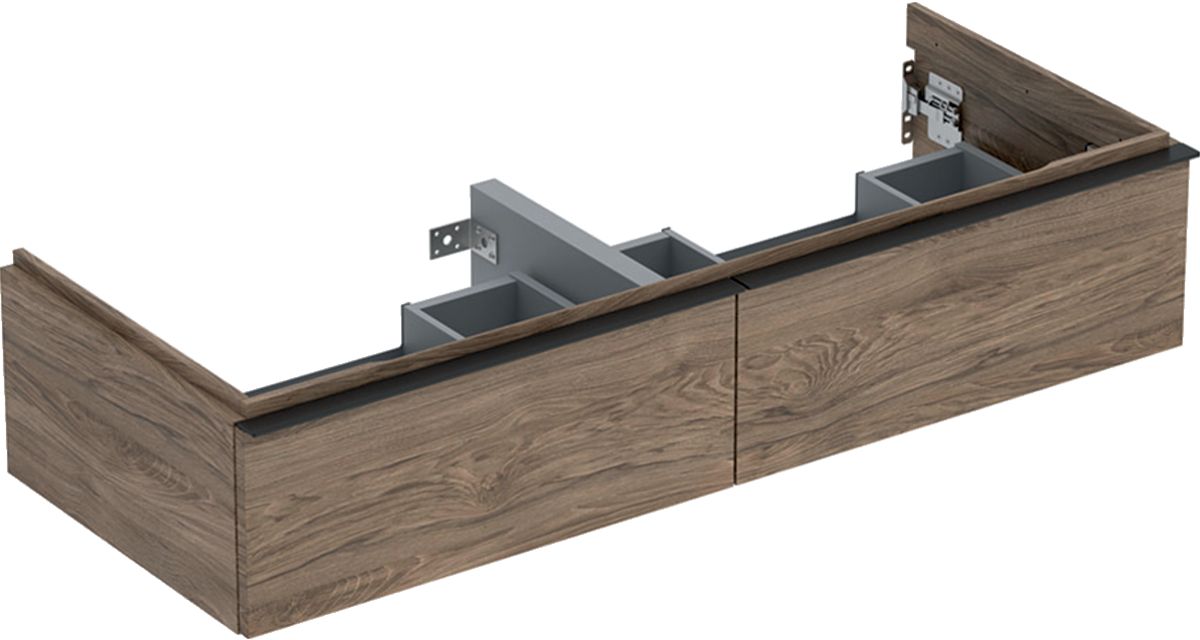 Geberit iCon armadietto 118.4x47.6x24.7 cm sottolavabo sospeso noce-lava 502.314.JR.1