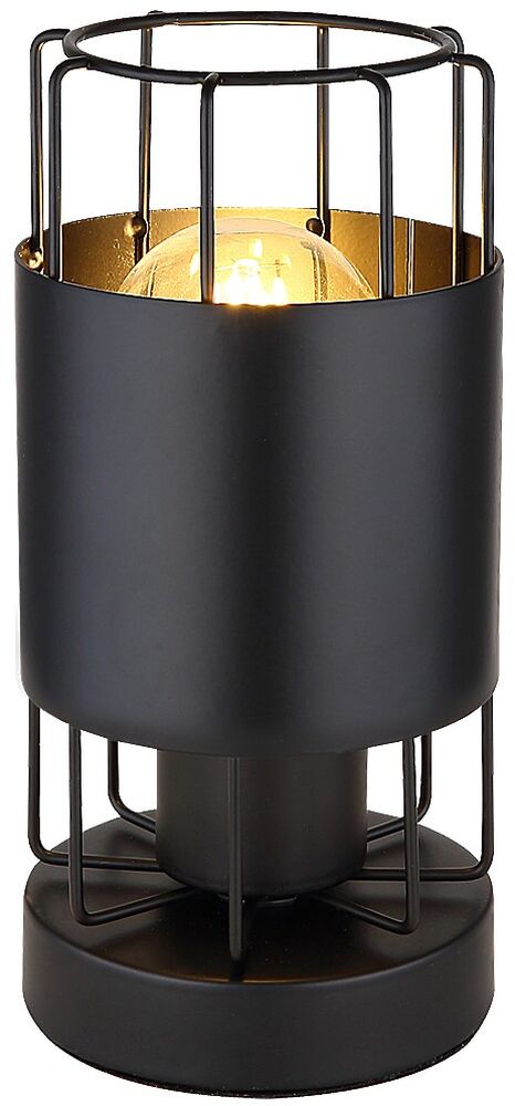 Rabalux Dimitri lampada da tavolo 1x40 W nero 3124