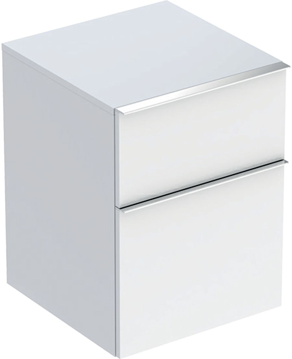 Geberit iCon armadietto 45x47.6x60 cm laterale sospeso bianco -cromo 502.315.01.2