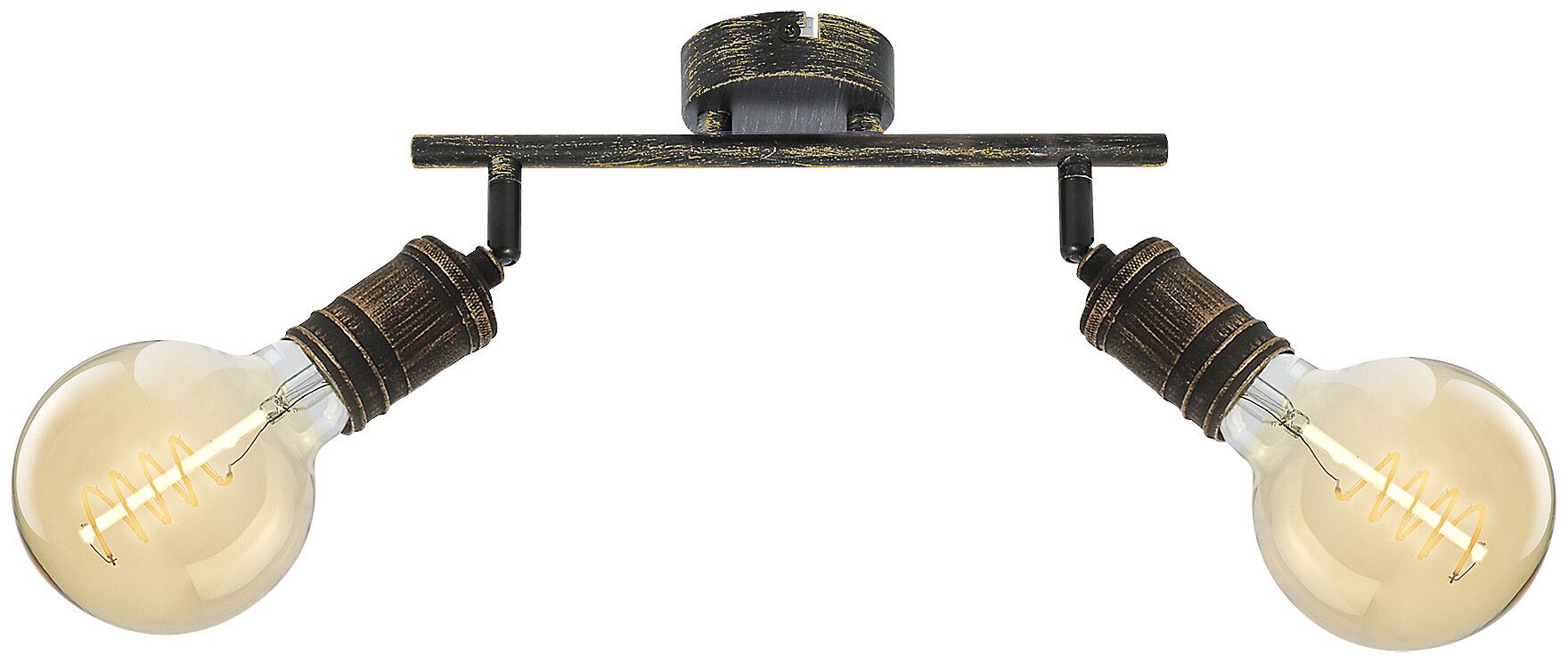 Rabalux Fidel lampada da soffitto 2x25 W oro 3215