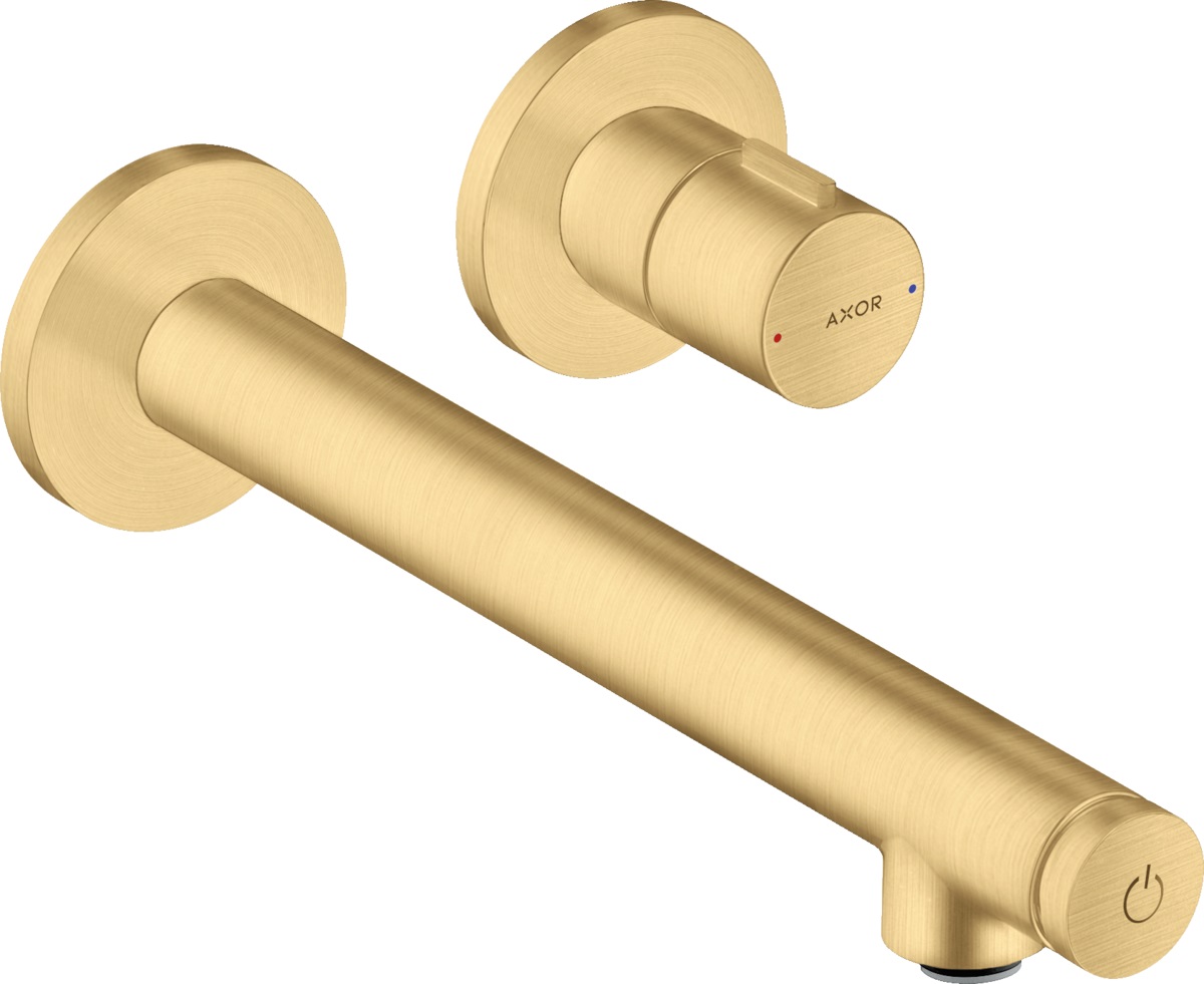 Axor Uno rubinetto per lavabo da incasso oro 45113250