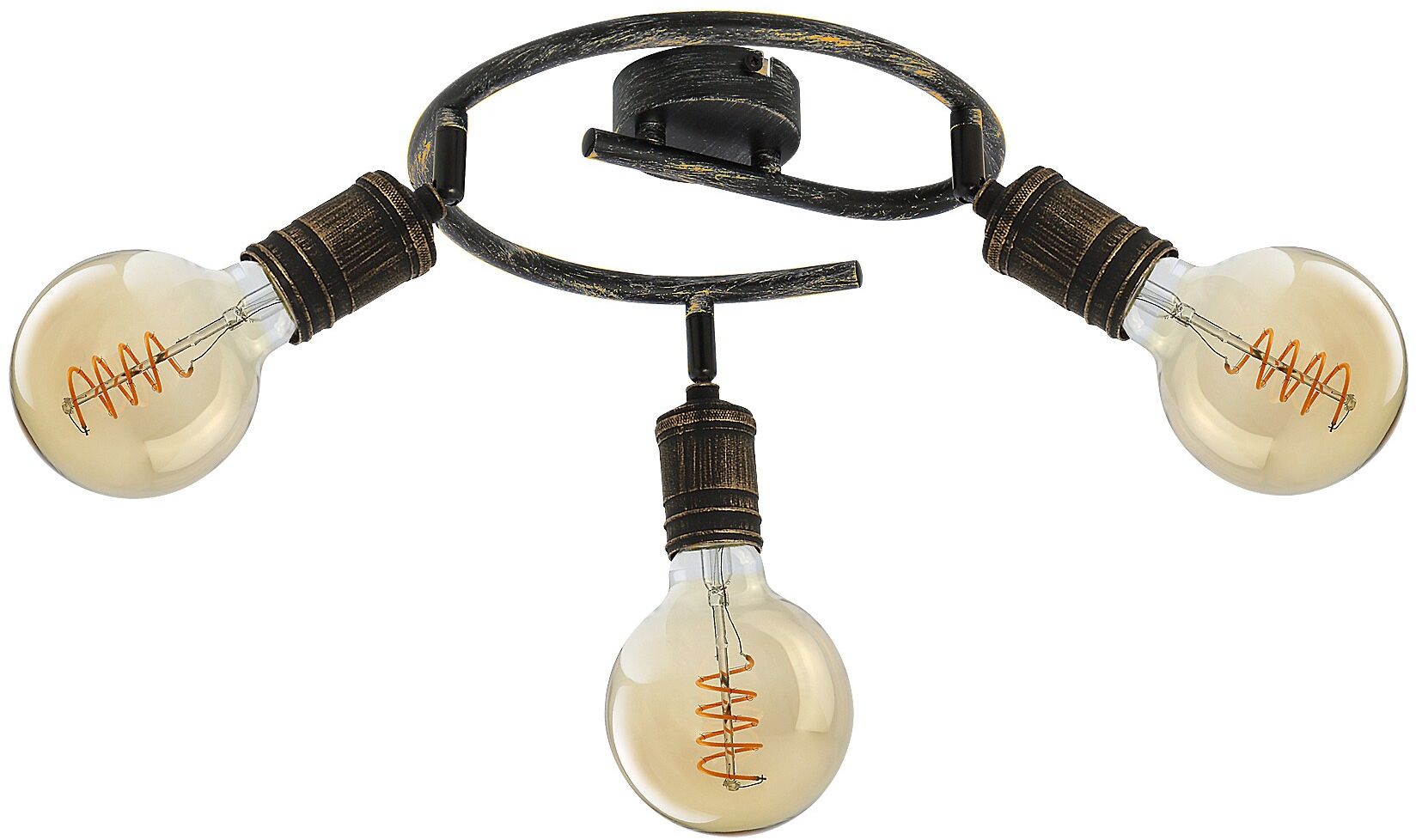 Rabalux Fidel lampada da soffitto 3x25 W oro 3216