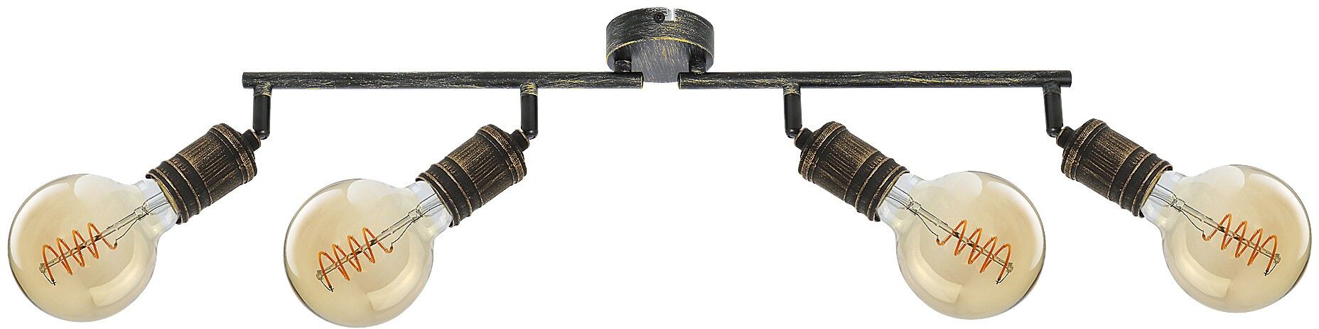 Rabalux Fidel lampada da soffitto 4x25 W oro 3217
