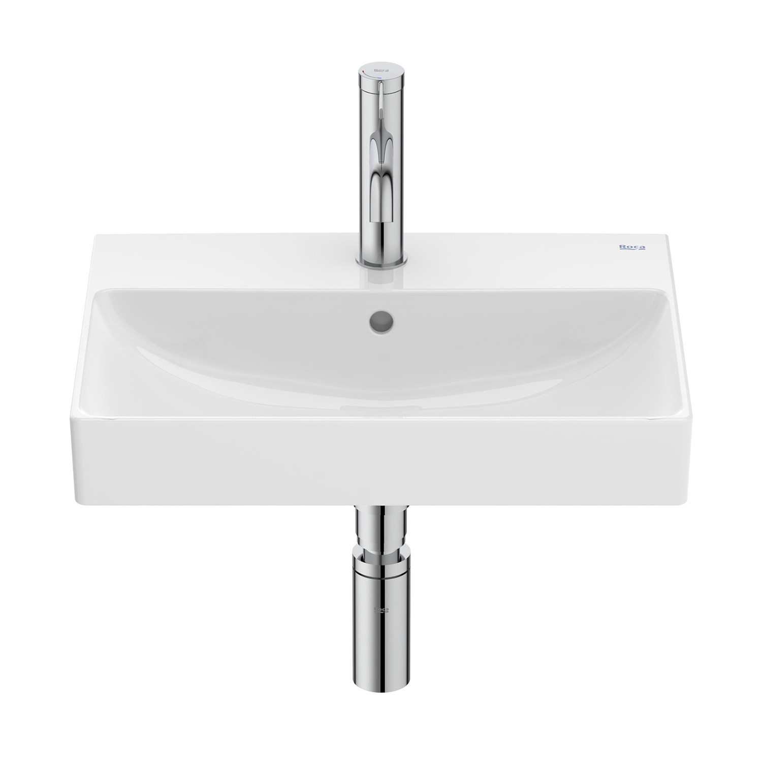 Roca Ona lavabo 50x36 cm rettangolare a parete bianco A32768ES00