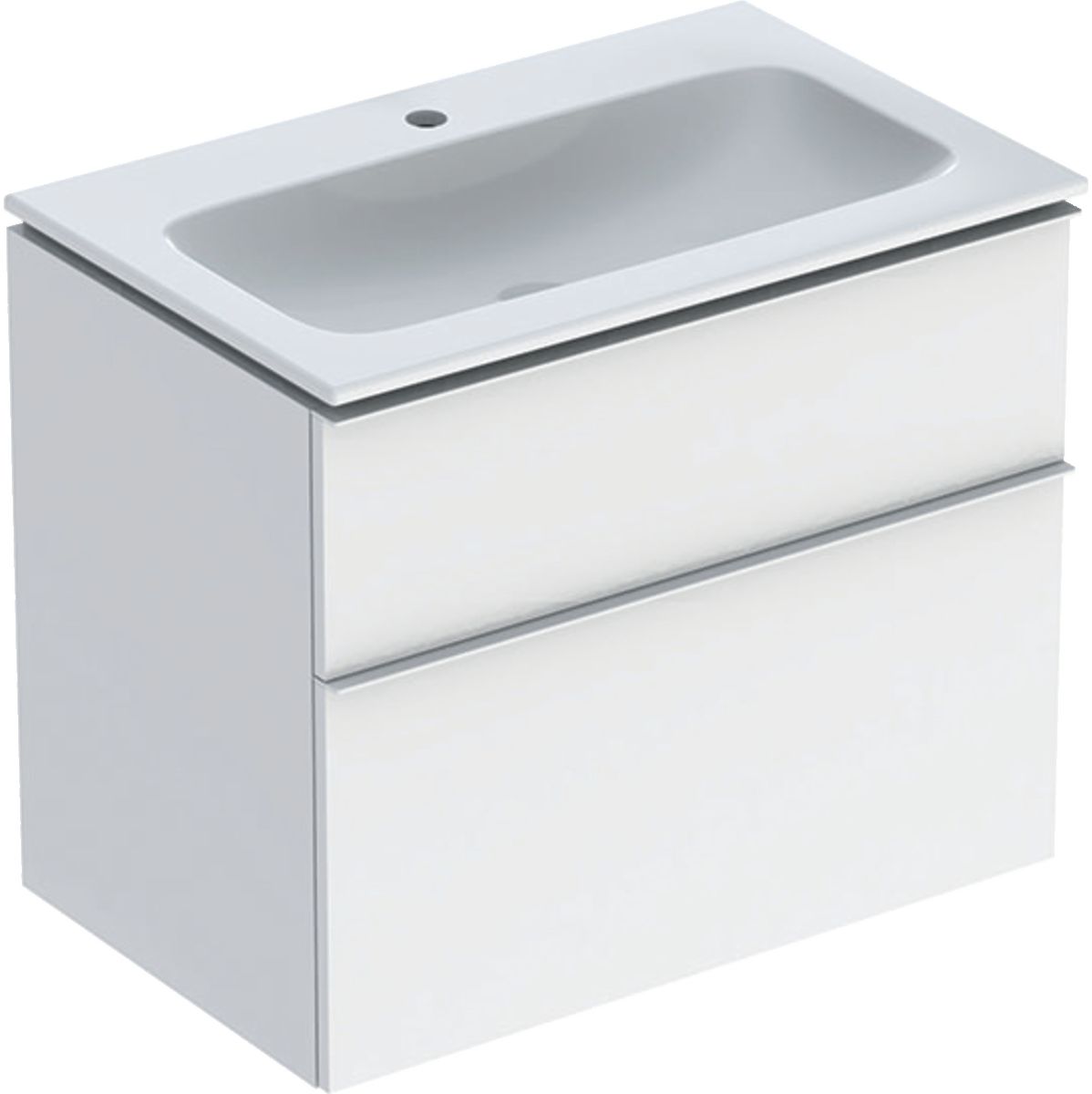 Geberit iCon lavabo con armadietto 75 cm bianco 502.336.01.1