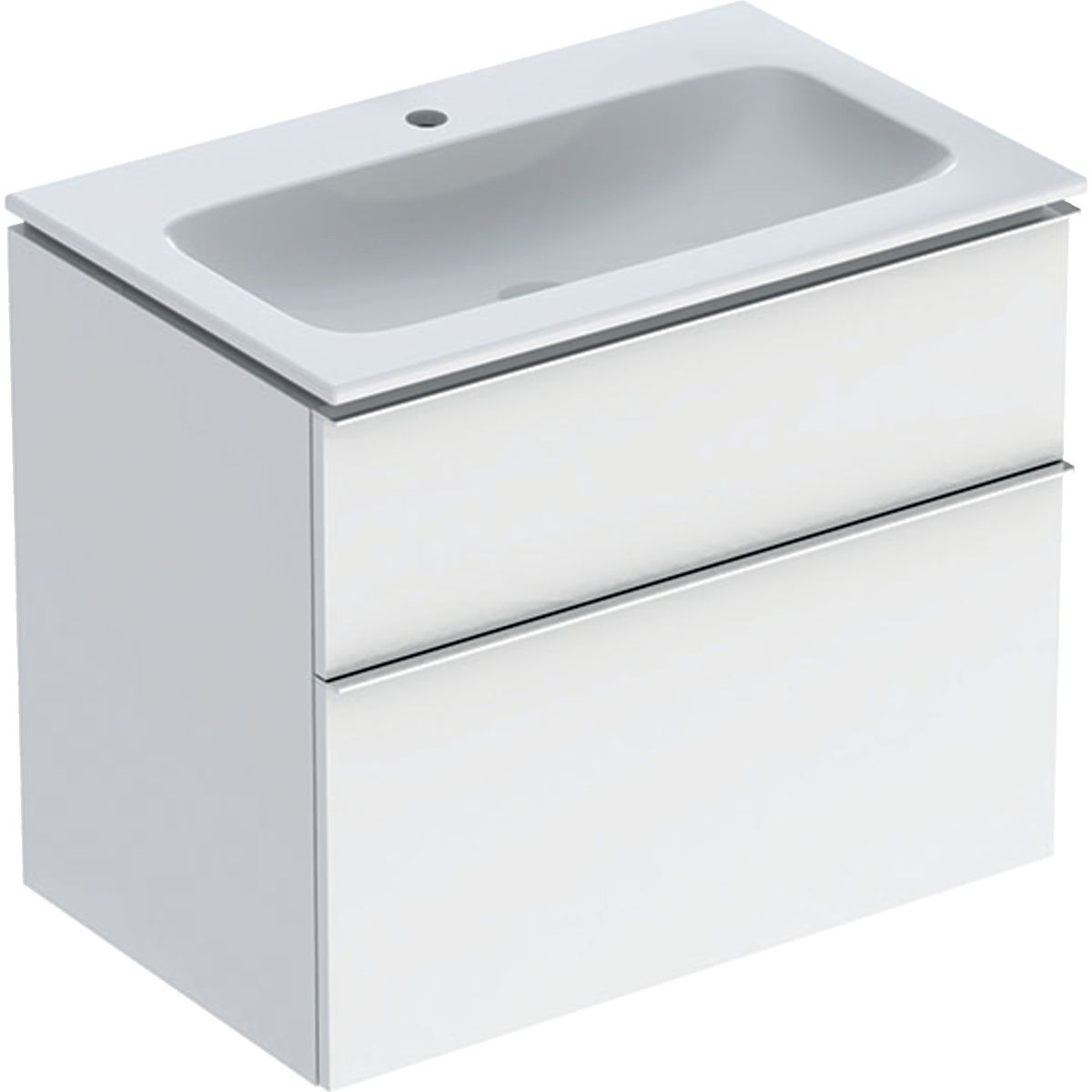 Geberit iCon lavabo con armadietto 75 cm bianco 502.336.01.2