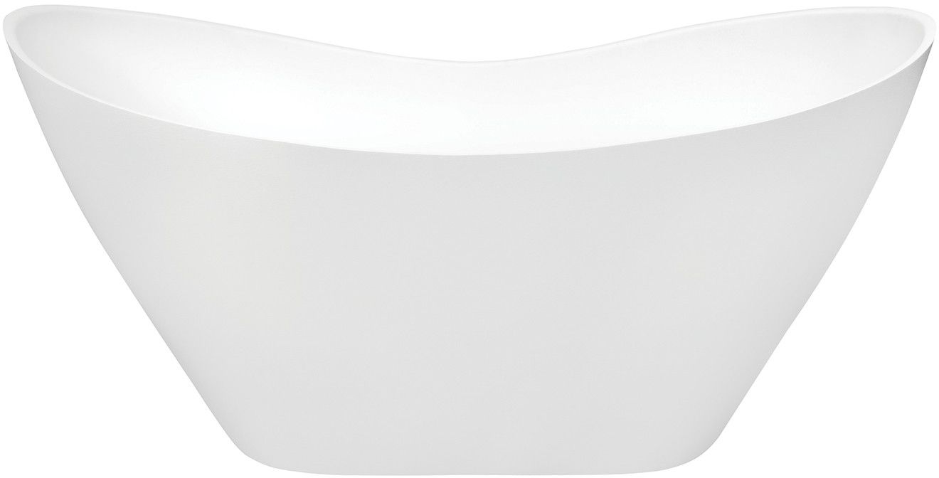 Besco Viya vasca da bagno freestanding 158x70.5 cm ovale bianco #WMD-160-VKB