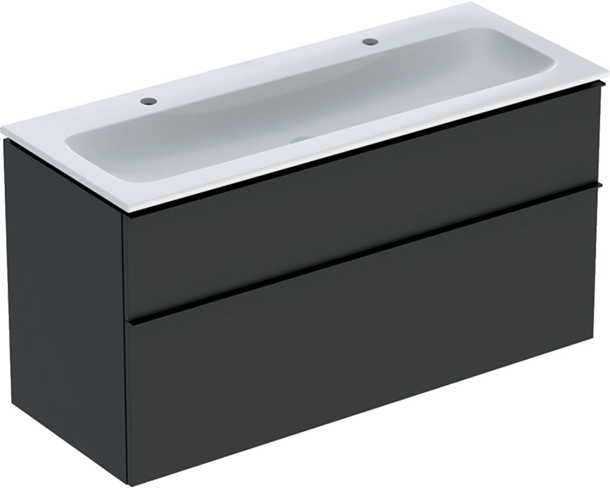 Geberit iCon lavabo con armadietto 120 cm grafite 502.338.JK.1