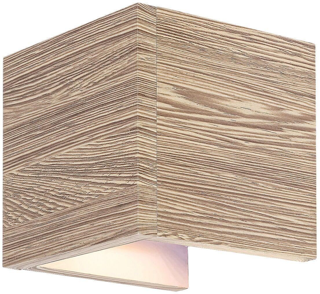 Rabalux Cinnamon lampada da parete 1x4 W bianco-legno 3090