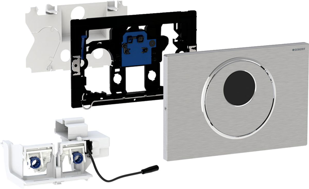 Geberit Sigma placca di comando per WC acciaio 115.890.SN.6