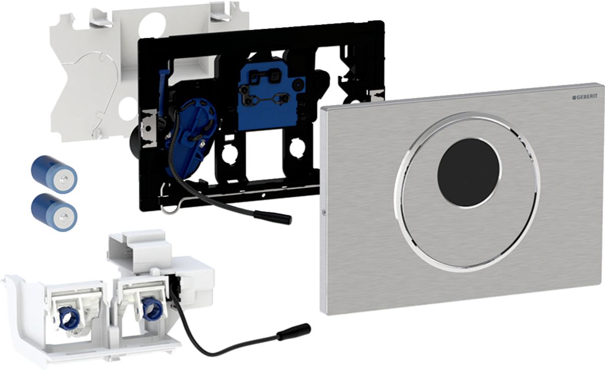 Geberit Sigma placca di comando per WC acciaio 115.891.SN.6