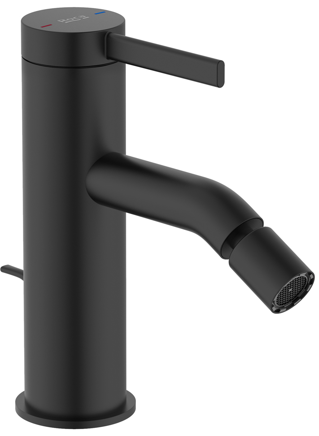Roca Ona rubinetto per bidet verticale nero A5A609ENB0