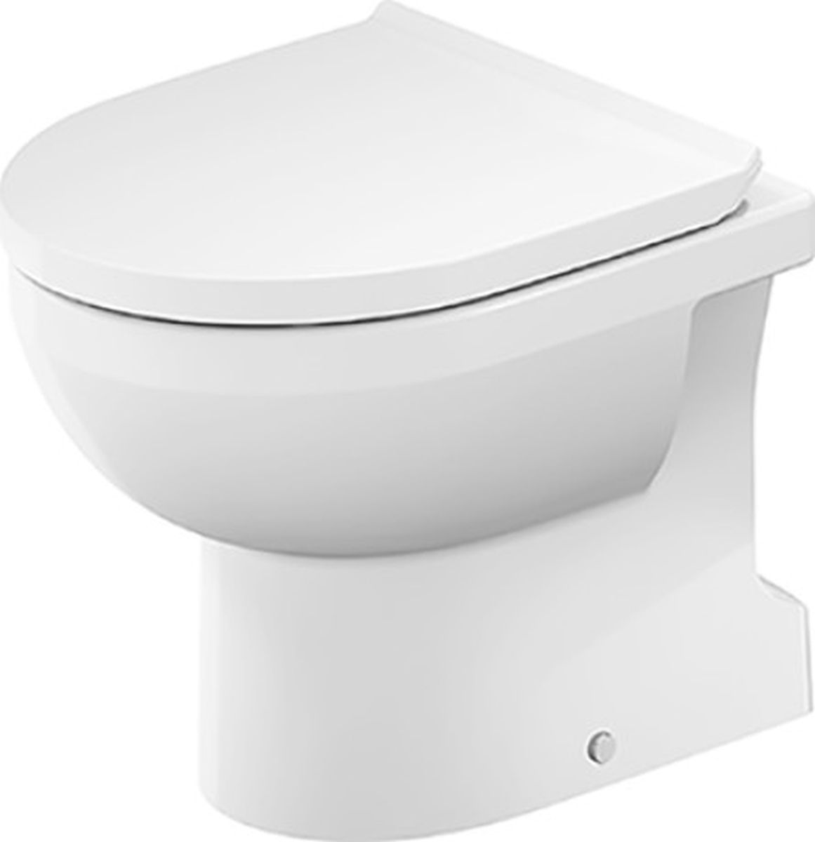Duravit No. 1 vaso wc a terra senza brida bianco 21840120002