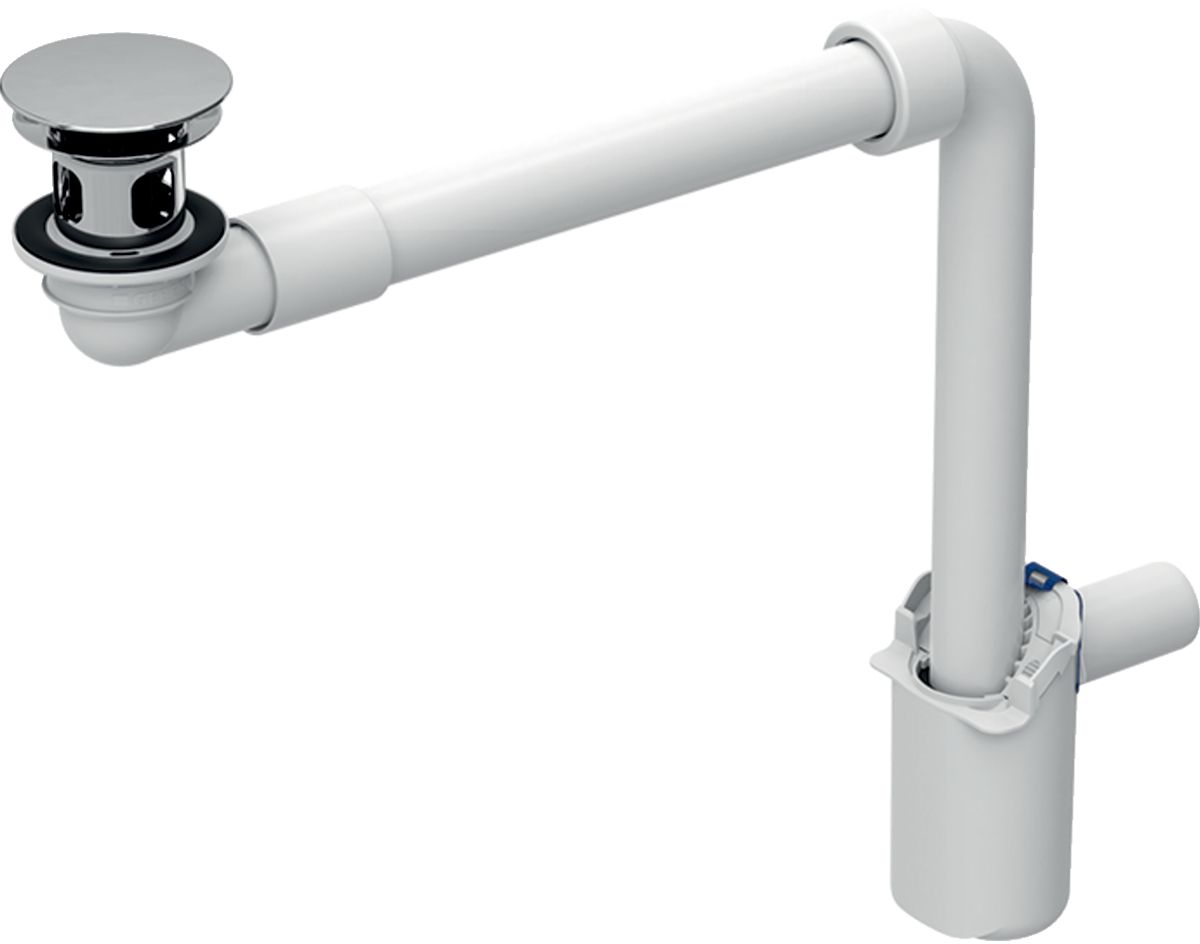 Geberit sifone per lavabo a bottiglia cromo 152.092.21.1