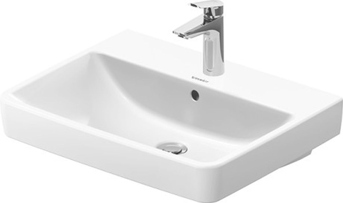 Duravit No. 1 lavabo 60x46 cm rettangolare da mobile bianco 23756000002