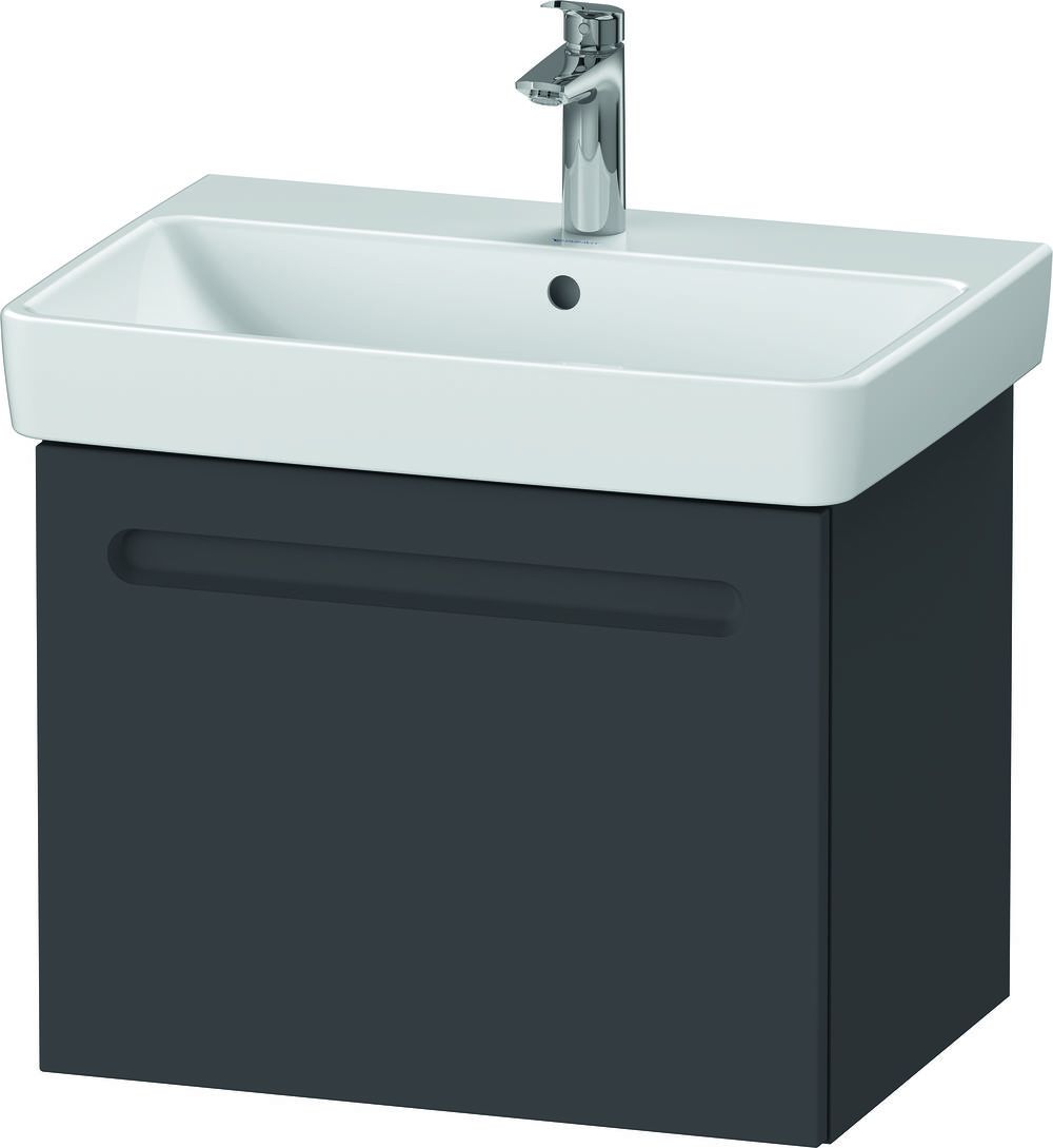 Duravit No. 1 armadietto 59x42.6x47.8 cm sottolavabo sospeso grafite N14282049490000