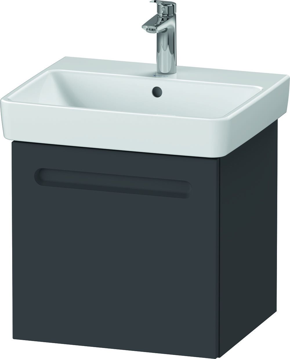 Duravit No. 1 armadietto 49x42.6x47.8 cm sottolavabo sospeso grafite N14380049490000