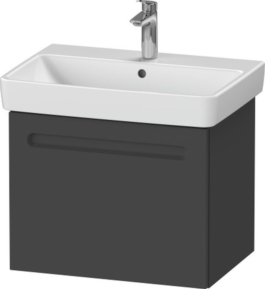Duravit No. 1 armadietto 59x42.6x47.8 cm sottolavabo sospeso grafite N14382049490000