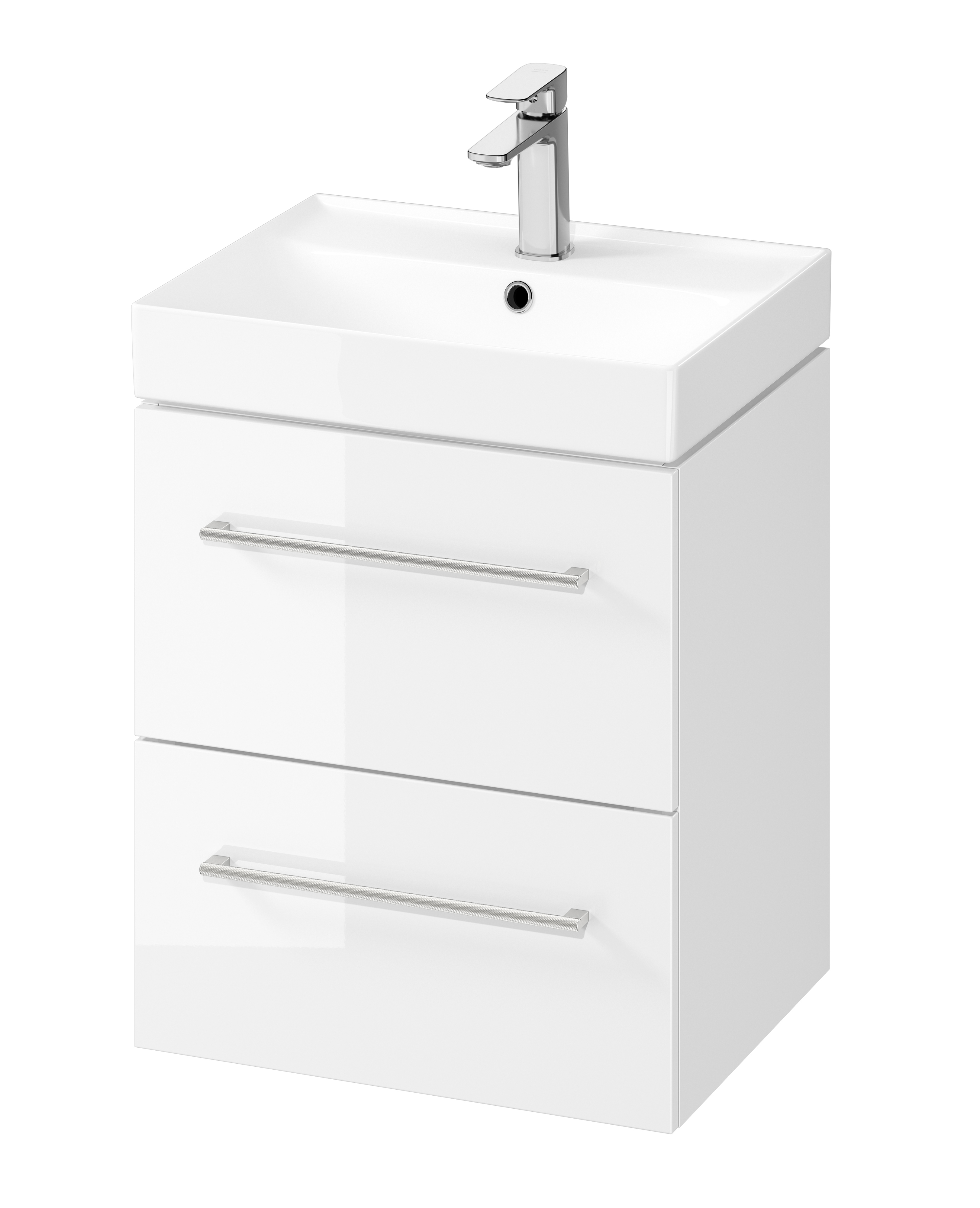 Set armadietto Cersanit Larga S932-067, lavabo Cersanit Larga K120-008