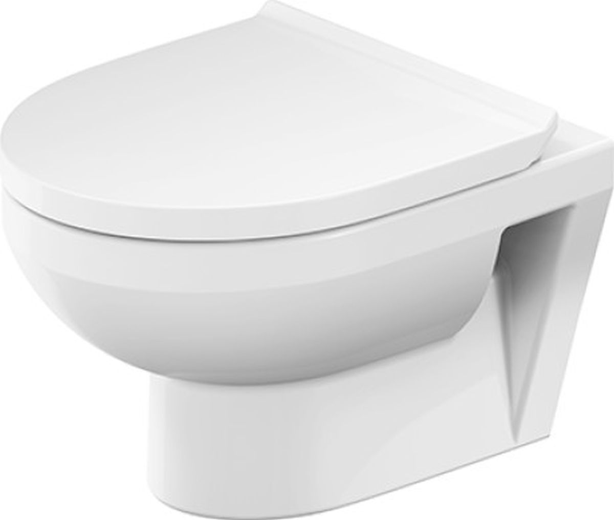 Duravit No. 1 vaso wc sospeso senza brida bianco 25750900002