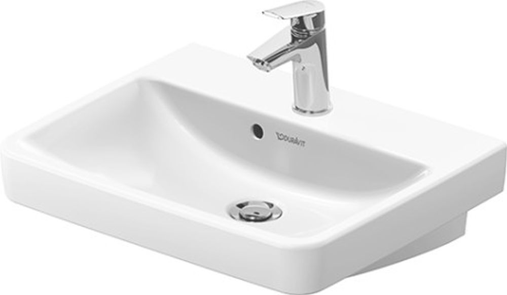 Duravit No. 1 lavabo 50x40 cm rettangolare da mobile bianco 07435000002
